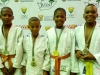 Group 1 and 2 Reymondo Matroos Silver, Antonio Hudzenberg Gold, Aluncendu Magontolo Gold, Raneill Matiwane Bronze